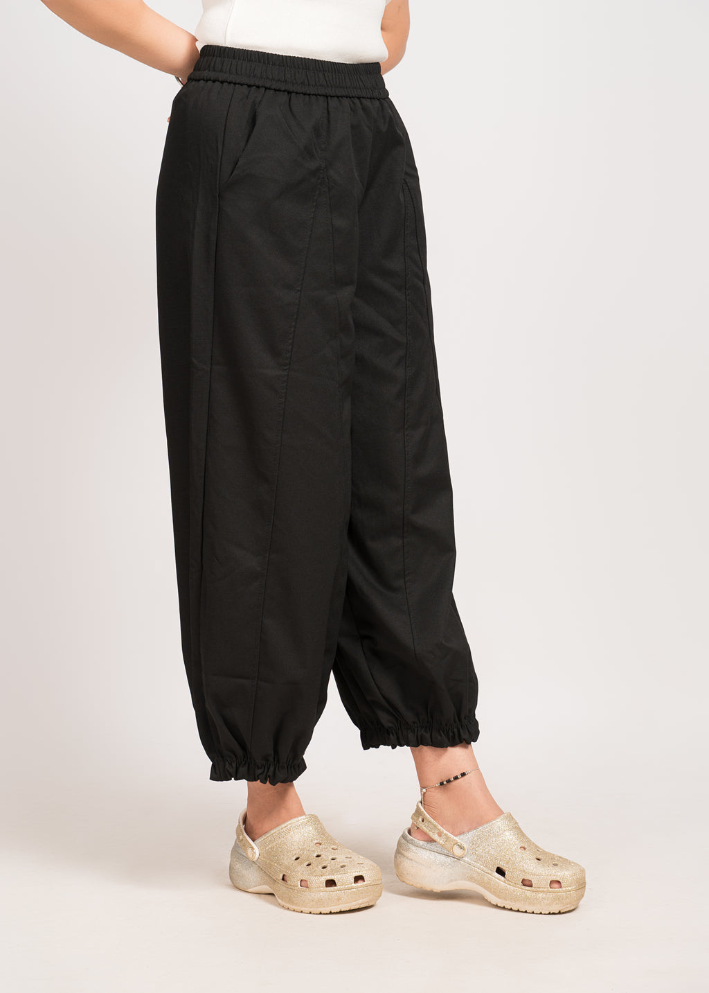 Comfortable Black Bottom Pants