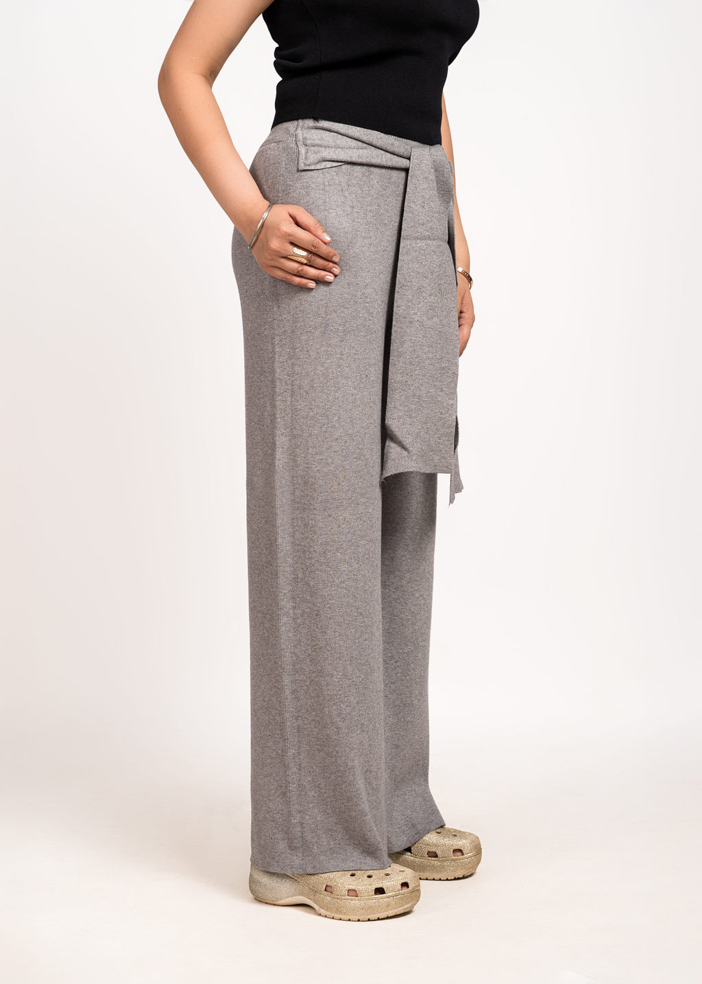 Fabric Super soft stretchable woolen pants
