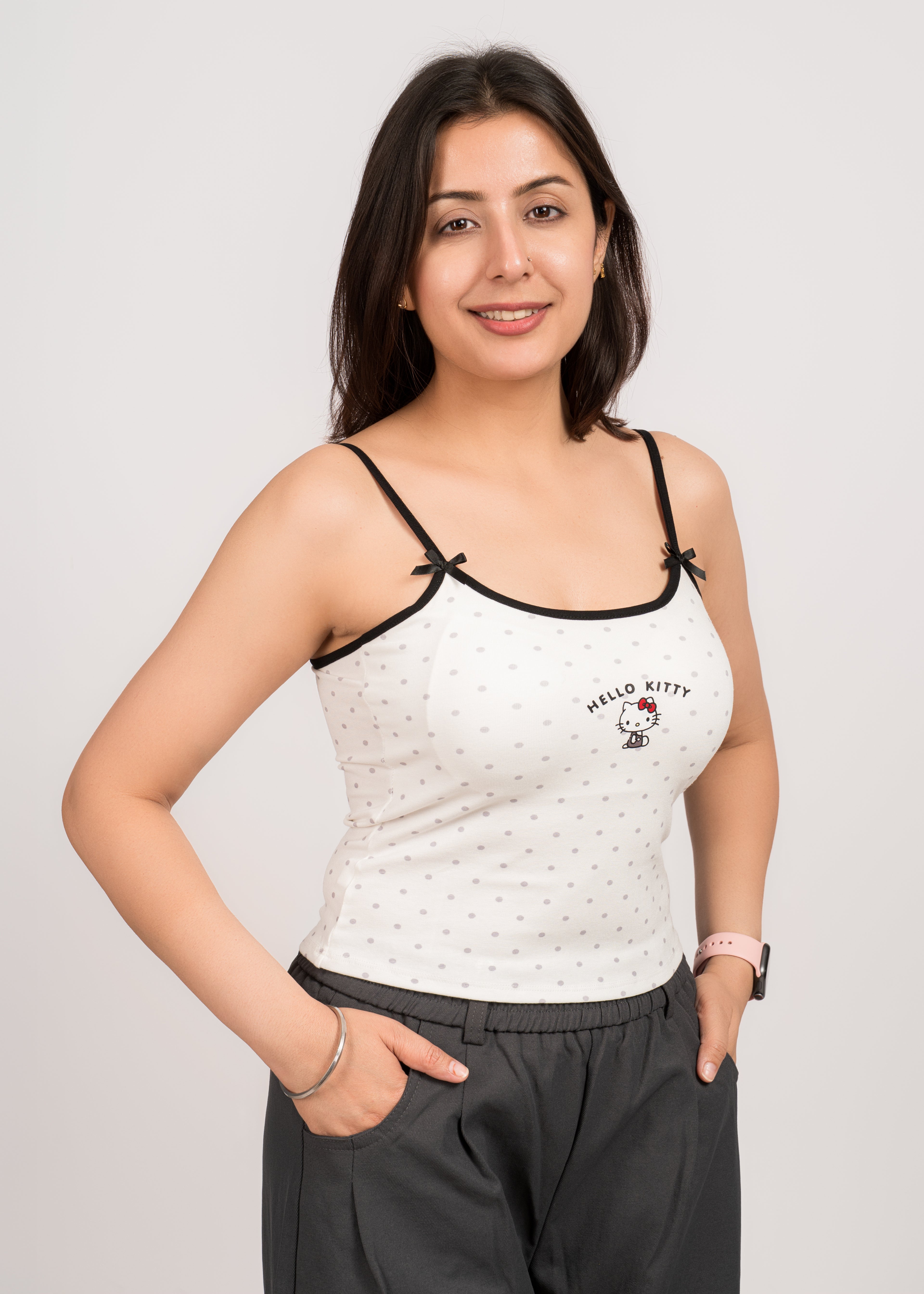 Hello Kitty SoftDot Spaghetti Top