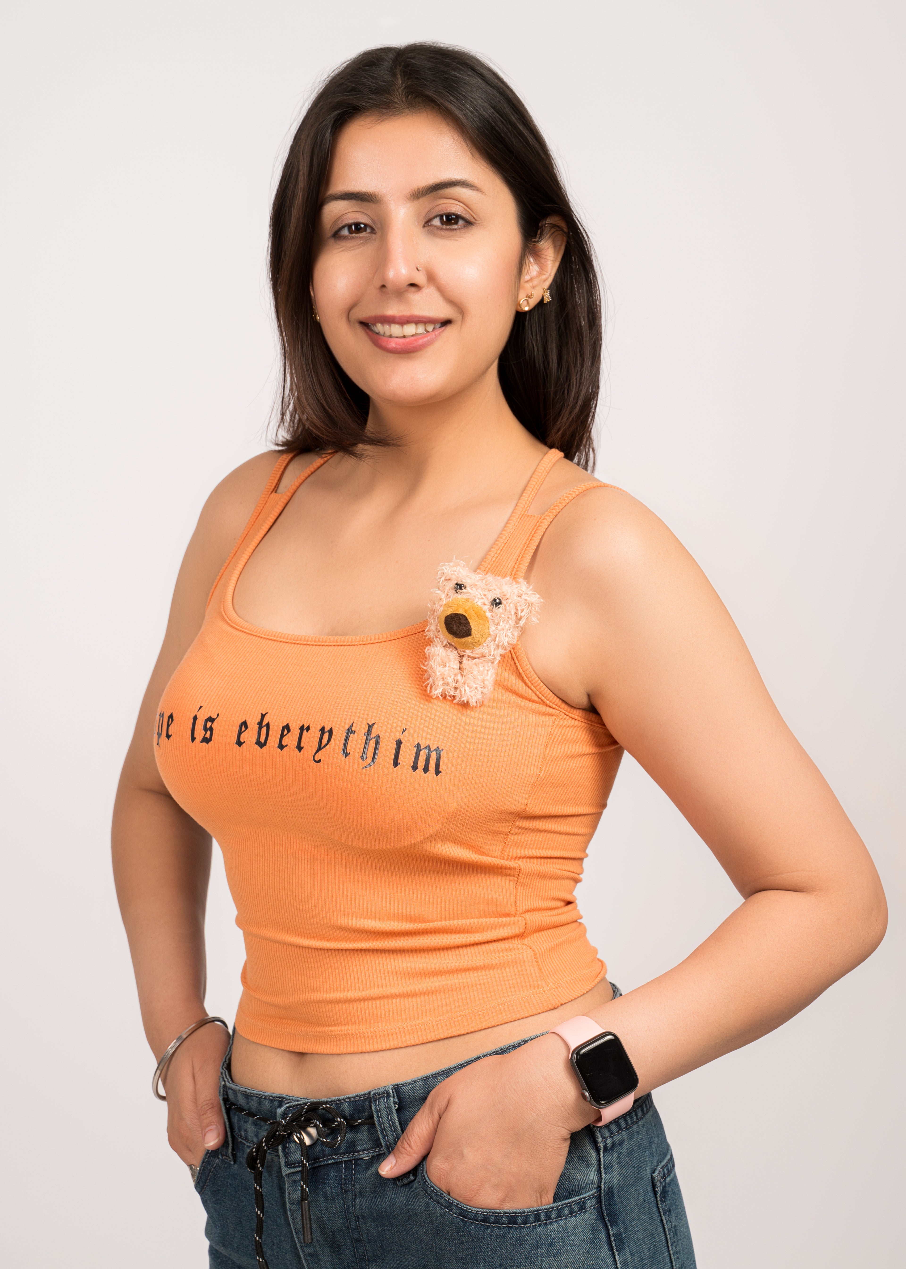 Teddy Strap Tank Top